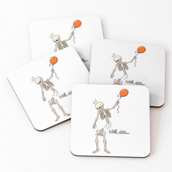 Item preview, Skeleton Balloon Well Funny Halloween Skeleton Men Women designed and sold by serialcarachts.