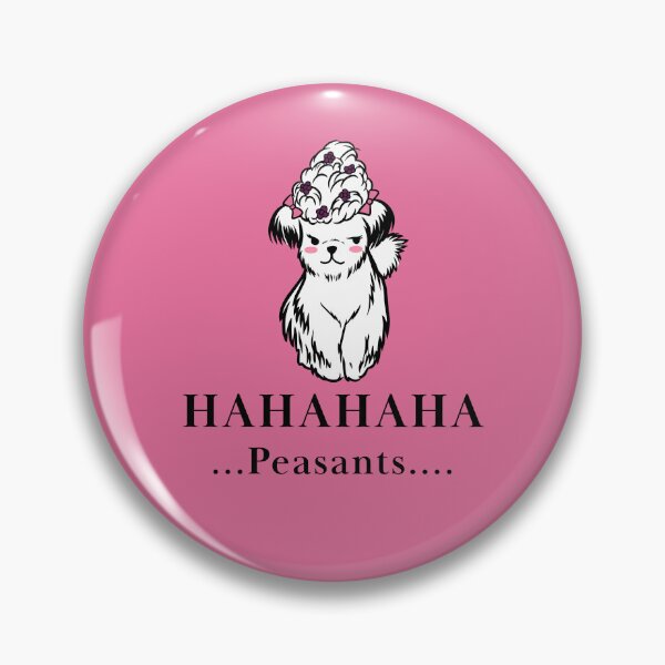 Item preview, Marie Antionette Dog Laughing at Peasants designed and sold by Yviemakes.