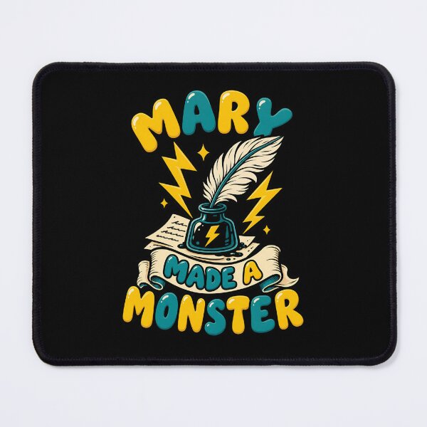Item preview, Mary Shelley Made a Monster Pop Typography designed and sold by Fenay Designs.