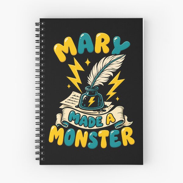 Item preview, Mary Shelley Made a Monster Pop Typography designed and sold by Fenay Designs.