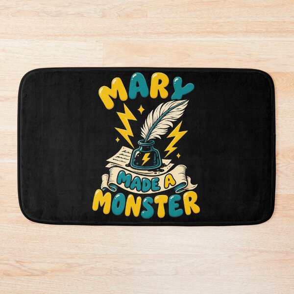 Item preview, Mary Shelley Made a Monster Pop Typography designed and sold by Fenay Designs.