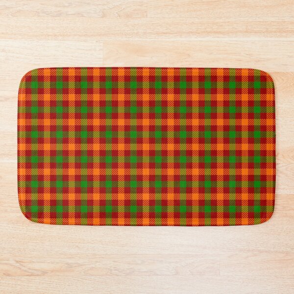 Item preview, Green And Orange Gingham Check Red  designed and sold by PatternTitan.