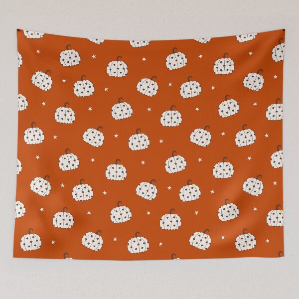 Item preview, Retro Pumpkin Stars Fall Pattern designed and sold by jianina-alondra.