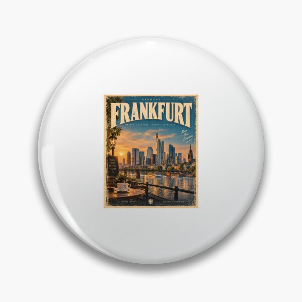 Item preview, Frankfurt Germany – Vintage European City designed and sold by Fleetwood1994.