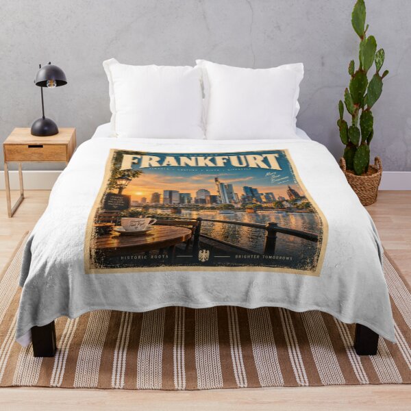 Item preview, Frankfurt Germany – Vintage European City designed and sold by Fleetwood1994.