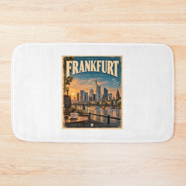 Item preview, Frankfurt Germany – Vintage European City designed and sold by Fleetwood1994.