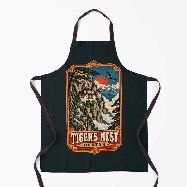Item preview, Tiger´s Nest - Bhutan designed and sold by StudioRedKoala.
