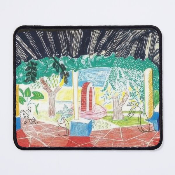Item preview, David Hockney -  Views Of Hotel Well I - Signed Print by David Hockney undefinedr designed and sold by LILLIANSTRANGEy.
