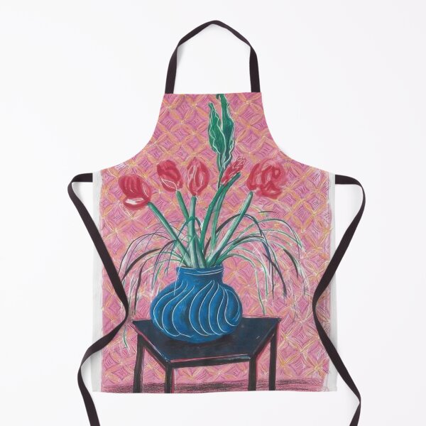 Item preview, David Hockney -  Amaryllis In Vase - Signed Print by David Hockney undefinedr designed and sold by LILLIANSTRANGEy.