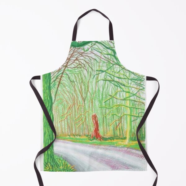 Item preview, David Hockney -  The Arrival Of Spring In Woldgate, East Yorkshire In  (twenty eleven) -  April - Signed Print by David Hockney undefinedr designed and sold by LILLIANSTRANGEy.