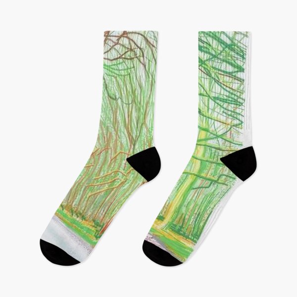 Item preview, David Hockney -  The Arrival Of Spring In Woldgate, East Yorkshire In  (twenty eleven) -  April - Signed Print by David Hockney undefinedr designed and sold by LILLIANSTRANGEy.