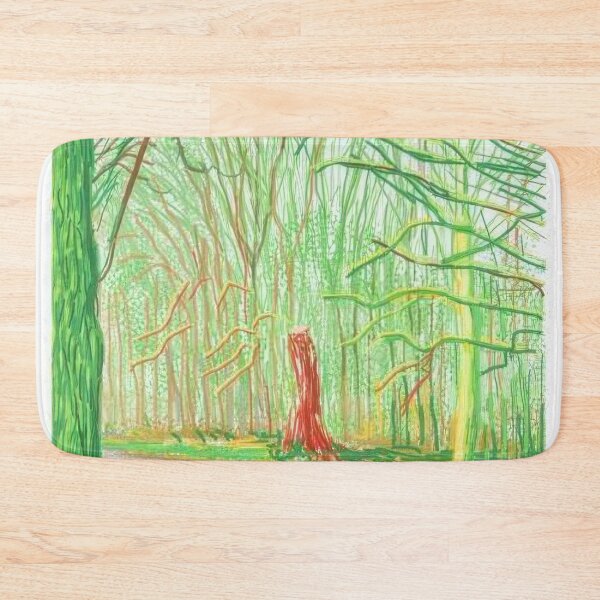 Item preview, David Hockney -  The Arrival Of Spring In Woldgate, East Yorkshire In  (twenty eleven) -  April - Signed Print by David Hockney undefinedr designed and sold by LILLIANSTRANGEy.