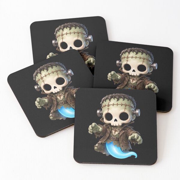 Item preview, Frankenstein | Cute Monster Skeleton Spirit | Bonnie Fantasy & Legends Collection designed and sold by Zaru Art Studio.