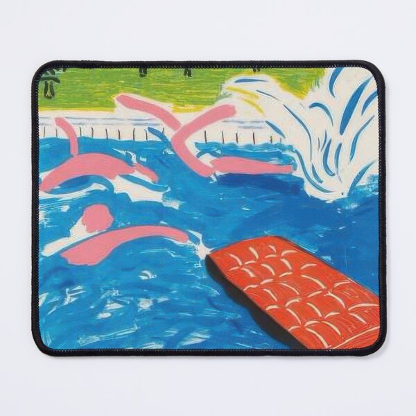 Item preview, David Hockney - Afternoon Swimming - Signed Print by David Hockney undefinedr designed and sold by LILLIANSTRANGEy.