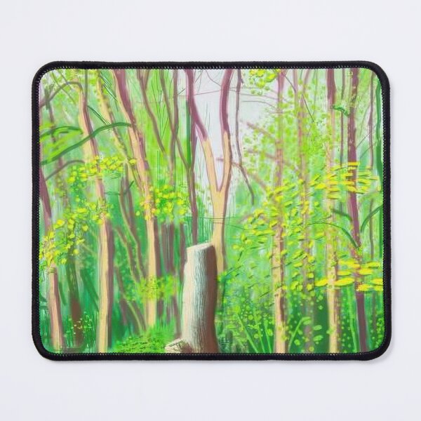 Item preview, David Hockney - The Arrival Of Spring In Woldgate, East Yorkshire In (twenty eleven) - April - Signed Print by David Hockney undefinedr designed and sold by LILLIANSTRANGEy.