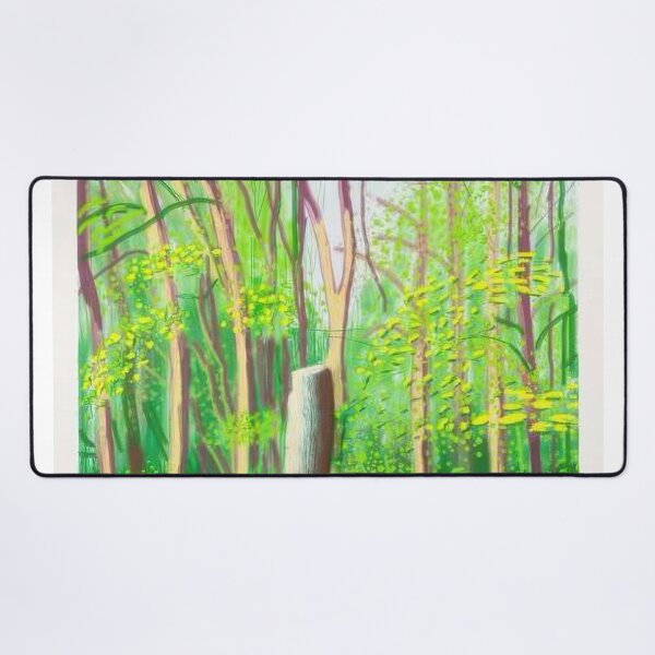 Item preview, David Hockney - The Arrival Of Spring In Woldgate, East Yorkshire In (twenty eleven) - April - Signed Print by David Hockney undefinedr designed and sold by LILLIANSTRANGEy.