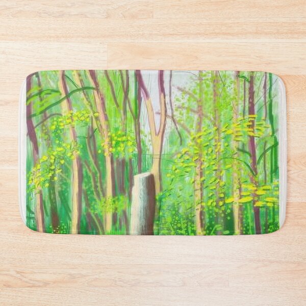 Item preview, David Hockney -  The Arrival Of Spring In Woldgate, East Yorkshire In  (twenty eleven) -  April - Signed Print by David Hockney undefinedr designed and sold by LILLIANSTRANGEy.