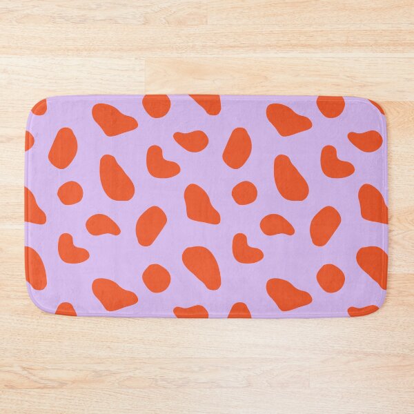 Item preview, Abstract Orange Lilac Organic Pattern designed and sold by jianina-alondra.