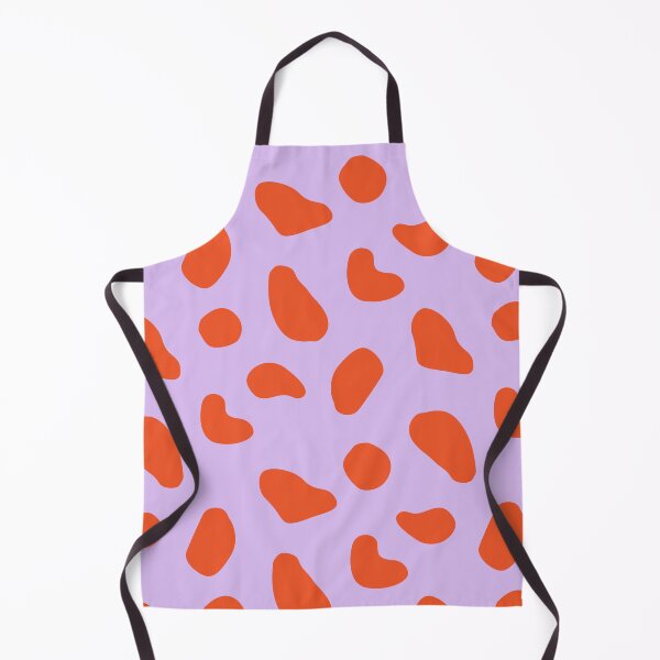 Item preview, Abstract Orange Lilac Organic Pattern designed and sold by jianina-alondra.