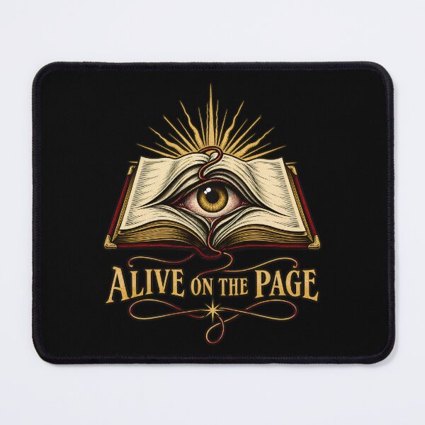 Item preview, Frankenstein Alive on the Page Watchful Eye designed and sold by Fenay Designs.