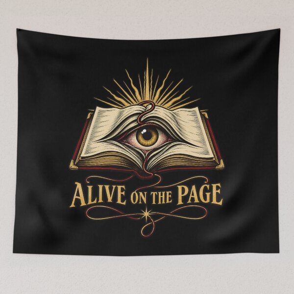 Item preview, Frankenstein Alive on the Page Watchful Eye designed and sold by Fenay Designs.