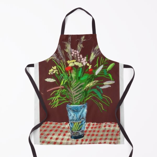 Item preview, David Hockney - th February , Tall Flowers In A Tall Vase - Signed Print by David Hockney undefinedr designed and sold by LILLIANSTRANGEy.