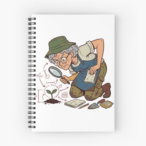 Item preview, Funny Plant Detective Master Gardener Science Art designed and sold by mood-draftsman.