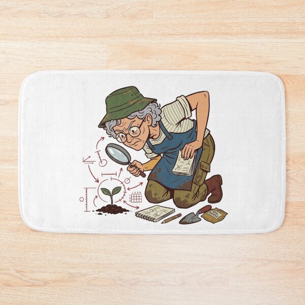 Item preview, Funny Plant Detective Master Gardener Science Art designed and sold by mood-draftsman.