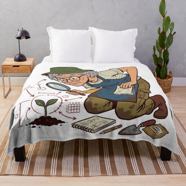 Item preview, Funny Plant Detective Master Gardener Science Art designed and sold by mood-draftsman.