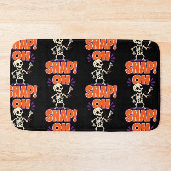 Item preview,  Halloween Skeleton Oh Snap Funny Broken Bone Cartoon designed and sold by serialcarachts.