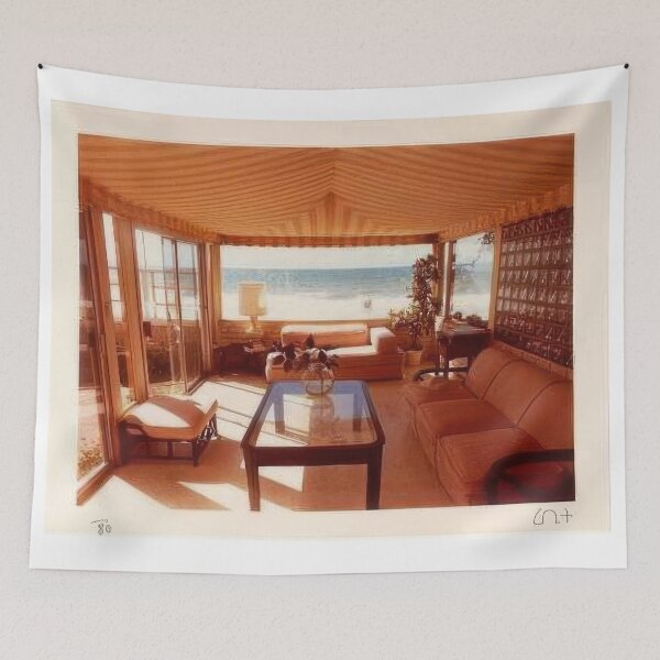 Item preview, David Hockney -  The Pacific Ocean At Malibu - Signed Print by David Hockney undefinedr designed and sold by LILLIANSTRANGEy.