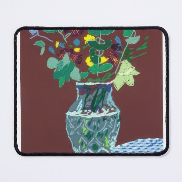 Item preview, David Hockney -  th March, , Flowers On The Table Edge - Signed Print by David Hockney undefinedr designed and sold by LILLIANSTRANGEy.