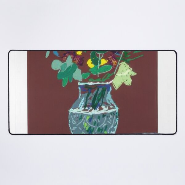 Item preview, David Hockney -  th March, , Flowers On The Table Edge - Signed Print by David Hockney undefinedr designed and sold by LILLIANSTRANGEy.