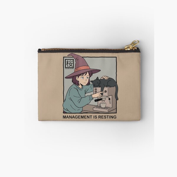 Item preview, Coffee Witch and Sleeping Cat designed and sold by SakuraHaven.