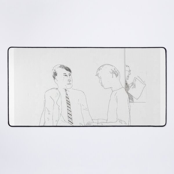Item preview, David Hockney -  He Enquired After The Quality - Signed Print by David Hockney undefinedr designed and sold by LILLIANSTRANGEy.