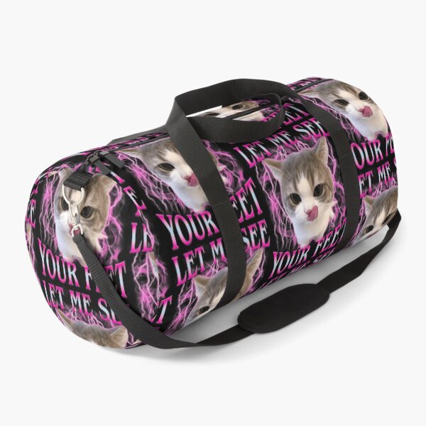 Item preview, Funny Offensive Let Me See Your Feet Cat Meme For Men Women designed and sold by serialcarachts.
