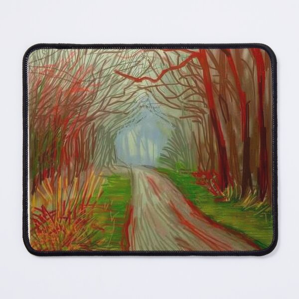 Item preview, David Hockney -  The Arrival Of Spring In Woldgate, East Yorkshire In  (twenty eleven) -  January - Signed Print by David Hockney undefinedr designed and sold by LILLIANSTRANGEy.