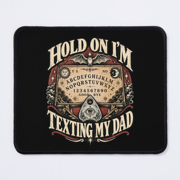 Item preview, Hold On I’m Texting My Dad Halloween Humor  designed and sold by DarkRelicStudio.
