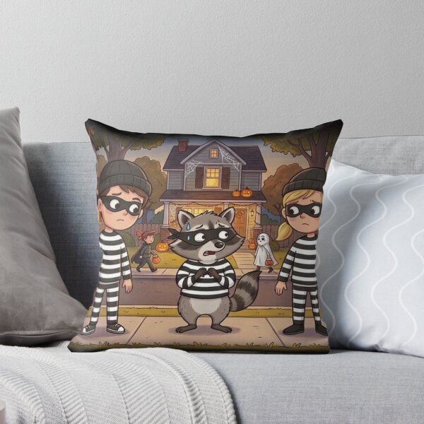Item preview, Raccoon Halloween designed and sold by InkShiftLabs.