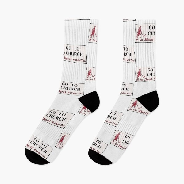 Item preview, Go to Church or the Devil Will Get You! designed and sold by ethanvsanders.