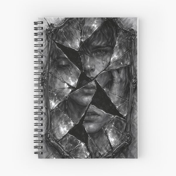 Item preview, Crying Woman in Shattered Mirror designed and sold by Not Hugo.