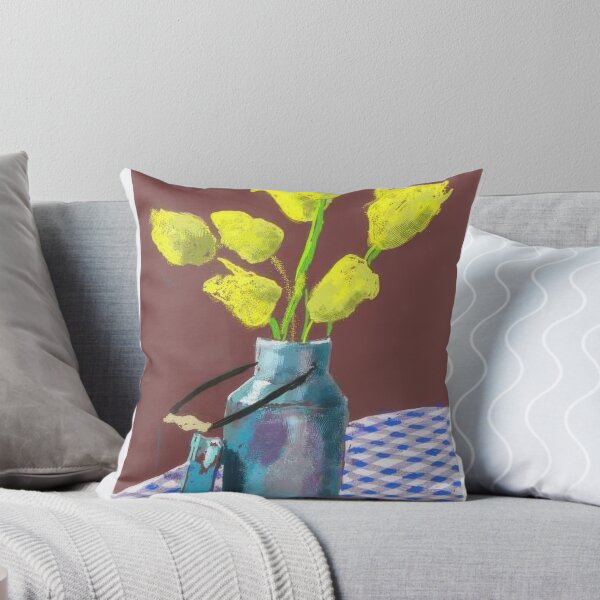 Item preview, David Hockney -  st April , Yellow Flowers In A Small Milk Churn - Signed Print by David Hockney undefinedr designed and sold by LILLIANSTRANGEy.