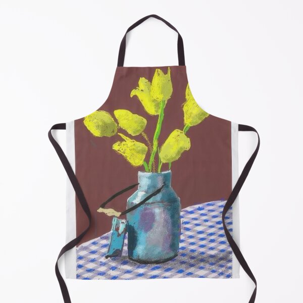 Item preview, David Hockney -  st April , Yellow Flowers In A Small Milk Churn - Signed Print by David Hockney undefinedr designed and sold by LILLIANSTRANGEy.