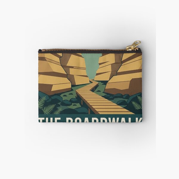 Item preview, Dismals Canyon Boardwalk Trail Alabama Hiking Sticker designed and sold by DetourDgn.