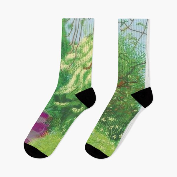 Item preview, David Hockney -  The Arrival Of Spring In Woldgate, East Yorkshire In  (twenty eleven) -  May - Signed Print by David Hockney undefinedr designed and sold by LILLIANSTRANGEy.