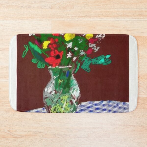 Item preview, David Hockney -  th February , Flowers In A Glass Vase - Signed Print by David Hockney undefinedr designed and sold by LILLIANSTRANGEy.