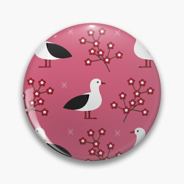 Item preview, Albatrosses on pink designed and sold by reneesillus.