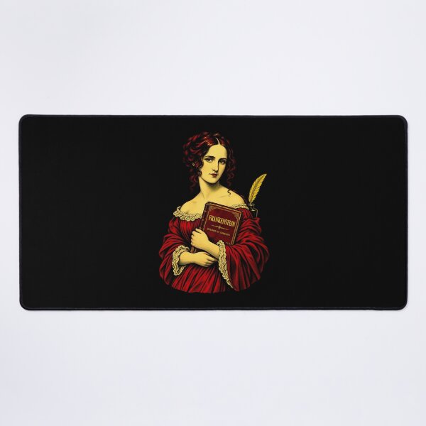 Item preview, Mary Shelley Dreamed in Darkness Portrait designed and sold by Fenay Designs.