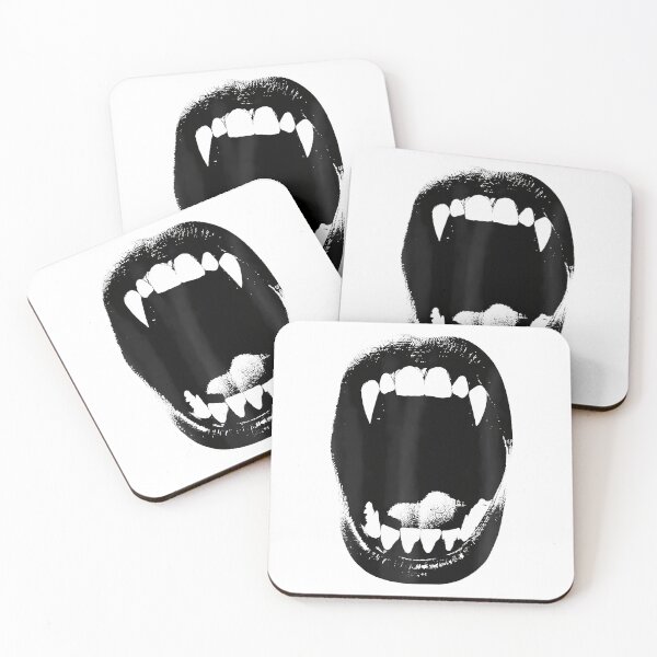 Item preview, Punk Vintage 90S Fang Vampire Bite Spooky Halloween Graphic designed and sold by serialcarachts.