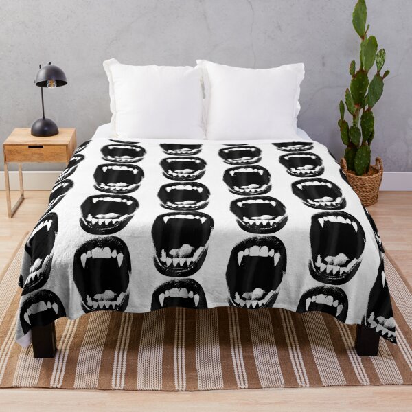 Item preview, Punk Vintage 90S Fang Vampire Bite Spooky Halloween Graphic designed and sold by serialcarachts.